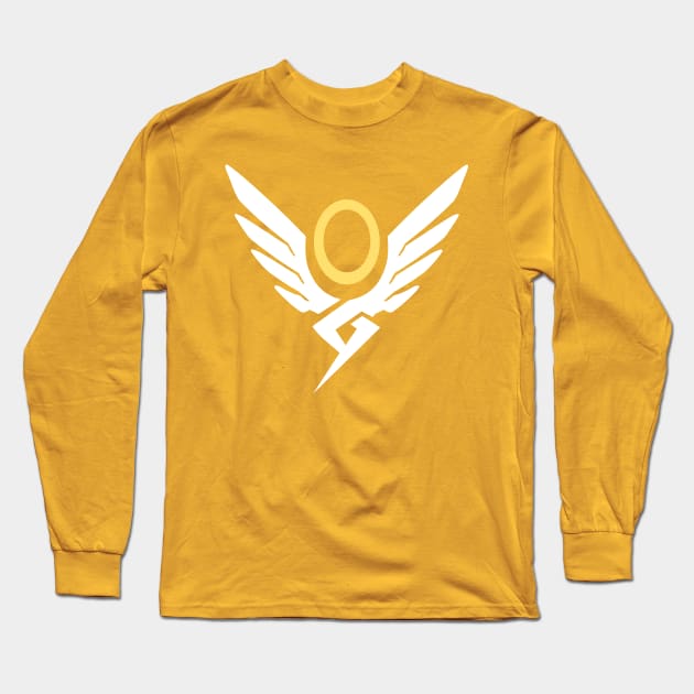 Mercy Overwatch Long Sleeve T-Shirt by FullmetalV